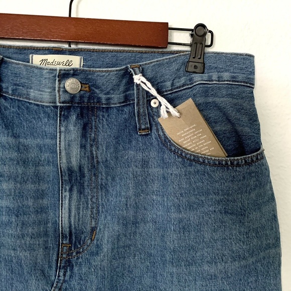 Madewell Rigid Denim A-Line Mini Skirt - Picture 5 of 10